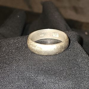 Sterling Silver 925 Men's Band Size 10